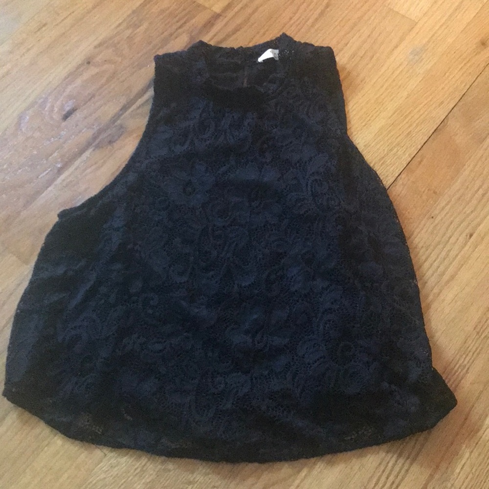 Cute lace halter top